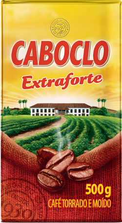 Café Caboclo Café Torrado e Moído a Vácuo Extraforte Caboclo Pacote 500g 